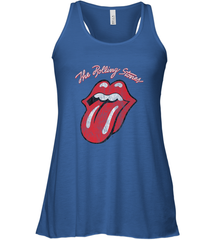 Mens The Rolling Stones Script Tongue Logo Women's Racerback Tank Women's Racerback Tank - belovedtshirt