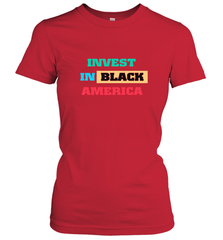 Invest In Black America Women's T-Shirt Women's T-Shirt - belovedtshirt