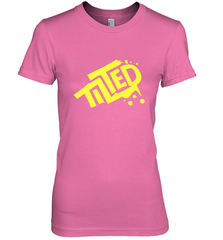 Fortnite Tilted (Yellow Logo) Women's Premium T-Shirt Women's Premium T-Shirt - belovedtshirt