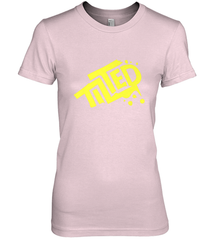 Fortnite Tilted (Yellow Logo) Women's Premium T-Shirt Women's Premium T-Shirt - belovedtshirt