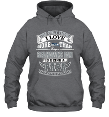 NFL The Only Thing I Love More Than Being A Seattle Seahawks Fan Is Being A Papa Football Hooded Sweatshirt Hooded Sweatshirt - belovedtshirt