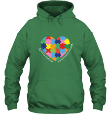 April is autism awareness month T shirt Hooded Sweatshirt Hooded Sweatshirt - belovedtshirt