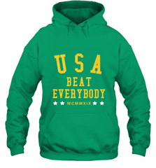USA Beat Everybody Shirt _ USA Beat Everybody Hooded Sweatshirt Hooded Sweatshirt - belovedtshirt