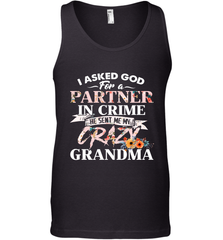 Crazy Grandma design Men's Tank Top Men's Tank Top - belovedtshirt