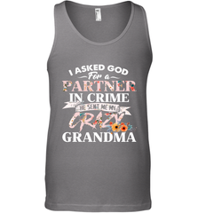 Crazy Grandma design Men's Tank Top Men's Tank Top - belovedtshirt