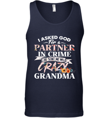 Crazy Grandma design Men's Tank Top Men's Tank Top - belovedtshirt