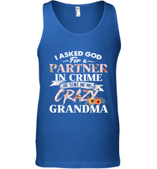 Crazy Grandma design Men's Tank Top Men's Tank Top - belovedtshirt
