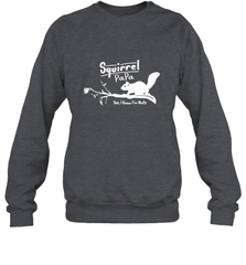 Mens Squirrel Papa Art Father's Day Gift Crewneck Sweatshirt Crewneck Sweatshirt - belovedtshirt