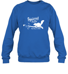 Mens Squirrel Papa Art Father's Day Gift Crewneck Sweatshirt Crewneck Sweatshirt - belovedtshirt