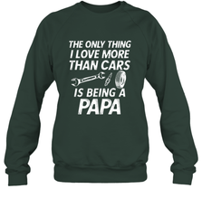 The only thing I love more than Cars is Being a Papa Funny Crewneck Sweatshirt Crewneck Sweatshirt - belovedtshirt