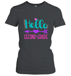 Hello Second Grade 2nd Grade Teachers Students Gift Women's T-Shirt