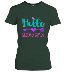 Hello Second Grade 2nd Grade Teachers Students Gift Women's T-Shirt Women's T-Shirt - belovedtshirt