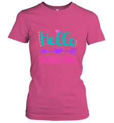 Hello Second Grade 2nd Grade Teachers Students Gift Women's T-Shirt Women's T-Shirt - belovedtshirt