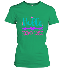 Hello Second Grade 2nd Grade Teachers Students Gift Women's T-Shirt Women's T-Shirt - belovedtshirt