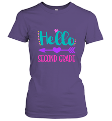 Hello Second Grade 2nd Grade Teachers Students Gift Women's T-Shirt Women's T-Shirt - belovedtshirt