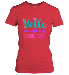 Hello Second Grade 2nd Grade Teachers Students Gift Women's T-Shirt Women's T-Shirt - belovedtshirt