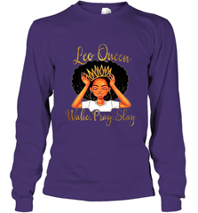 Leo Queens Are Born in July 23 August 22 Long Sleeve T-Shirt Long Sleeve T-Shirt - belovedtshirt