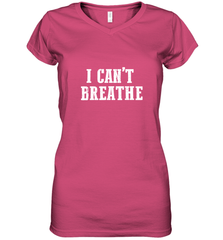 I can't breathe Women's V-Neck T-Shirt Women's V-Neck T-Shirt - belovedtshirt