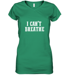 I can't breathe Women's V-Neck T-Shirt Women's V-Neck T-Shirt - belovedtshirt