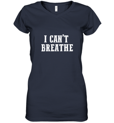 I can't breathe Women's V-Neck T-Shirt