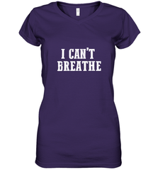I can't breathe Women's V-Neck T-Shirt Women's V-Neck T-Shirt - belovedtshirt