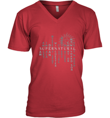 Supernatural For Men Woman Men's V-Neck Men's V-Neck - belovedtshirt