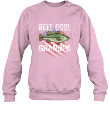 REEL COOL GRANDPA Crewneck Sweatshirt Crewneck Sweatshirt - belovedtshirt