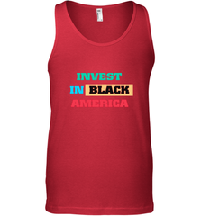 Invest In Black America Men's Tank Top Men's Tank Top - belovedtshirt
