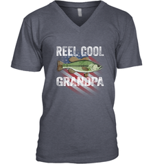 REEL COOL GRANDPA Men's V-Neck Men's V-Neck - belovedtshirt