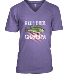 REEL COOL GRANDPA Men's V-Neck Men's V-Neck - belovedtshirt