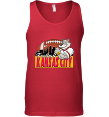 NFL Kansas City Football Logo Skyline Cityscape Men's Tank Top Men's Tank Top - belovedtshirt