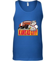 NFL Kansas City Football Logo Skyline Cityscape Men's Tank Top Men's Tank Top - belovedtshirt