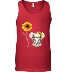 You Are My Sunshine Hippie Sunflower Elephant Gift Friend Men's Tank Top Men's Tank Top - belovedtshirt