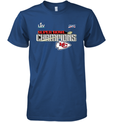 Youth Kansas City Chiefs NFL Pro Line by Fanatics Super Bowl LIV Champions Trophy Men's Premium T-Shirt Men's Premium T-Shirt - belovedtshirt