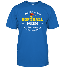 Crazy Softball Mom Men's T-Shirt Men's T-Shirt - belovedtshirt