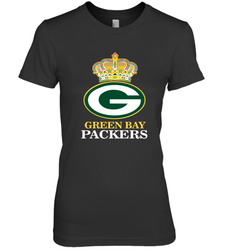 NFL Green Bay Packers Logo Champion Crown Women's Premium T-Shirt