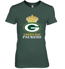 NFL Green Bay Packers Logo Champion Crown Women's Premium T-Shirt Women's Premium T-Shirt - belovedtshirt