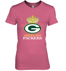 NFL Green Bay Packers Logo Champion Crown Women's Premium T-Shirt Women's Premium T-Shirt - belovedtshirt