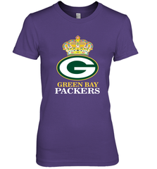 NFL Green Bay Packers Logo Champion Crown Women's Premium T-Shirt Women's Premium T-Shirt - belovedtshirt