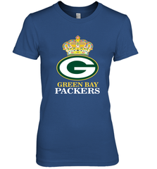NFL Green Bay Packers Logo Champion Crown Women's Premium T-Shirt Women's Premium T-Shirt - belovedtshirt
